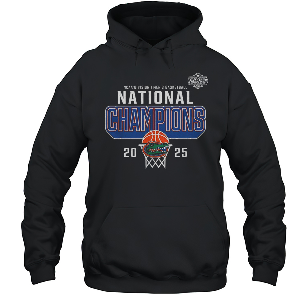 Florida Gators Basketball 2025 NCAA Mens Basketball National Champions Shirt Unisex Hoodie