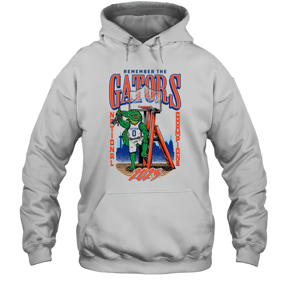Florida Gators Beat Houston Cougars Remember The Gators NCAA Mens Basketball National Champions 2025 Mascot T-shirt Unisex Hoodie