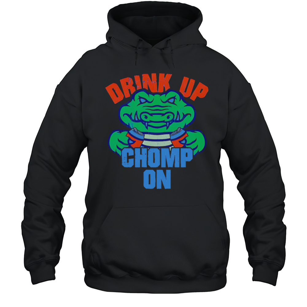 Florida Gators Drink Up Chomp On Shirt Unisex Hoodie