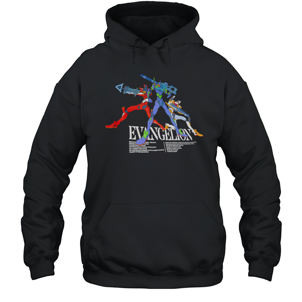 Genesis Evangelion UT Neon Classic Shirt Unisex Hoodie