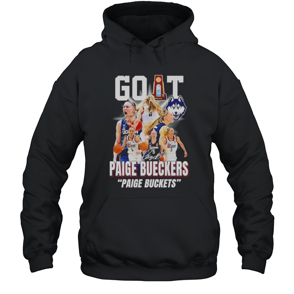 Goat Paige Bueckers Paige Buckets Shirt Unisex Hoodie