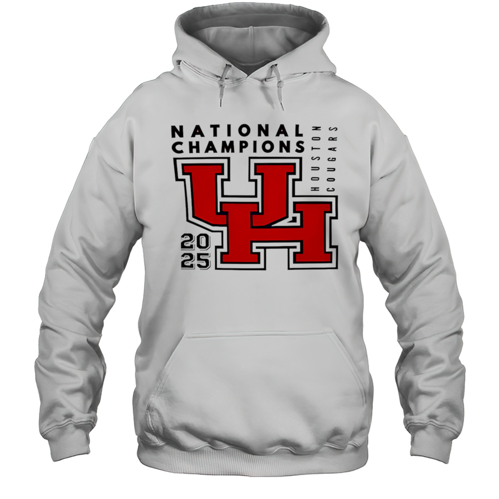 Houston Cougars 2025 National Championship Shirt Unisex Hoodie
