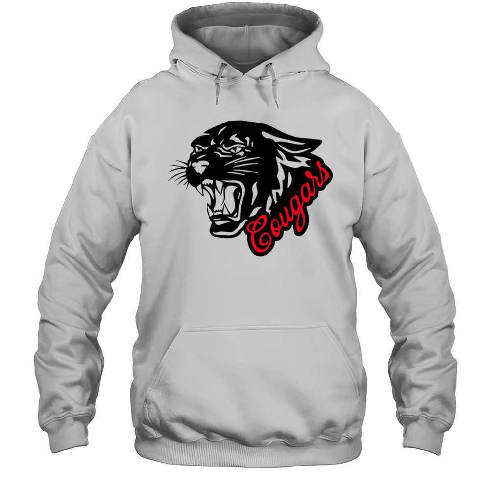 Houston Cougars School Mascot Shirt Unisex Hoodie