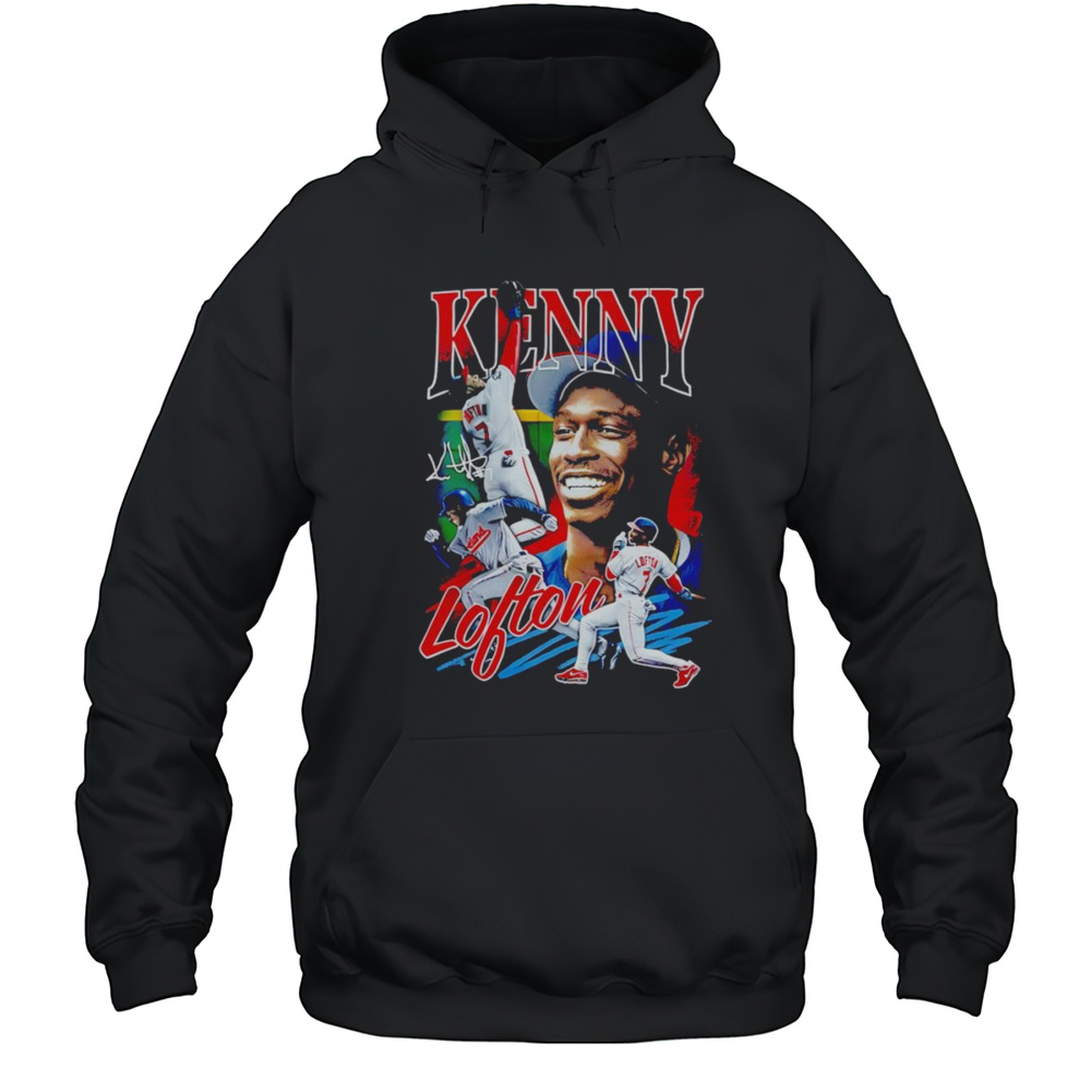 Kenny Lofton Vintage Graphic Shirt Unisex Hoodie