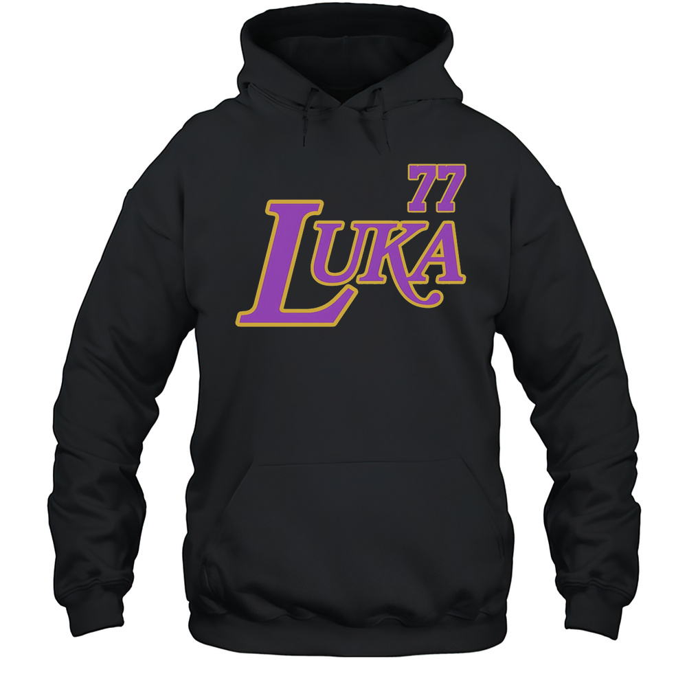 LA Lakers Luka 77 Inspired Shirt Unisex Hoodie