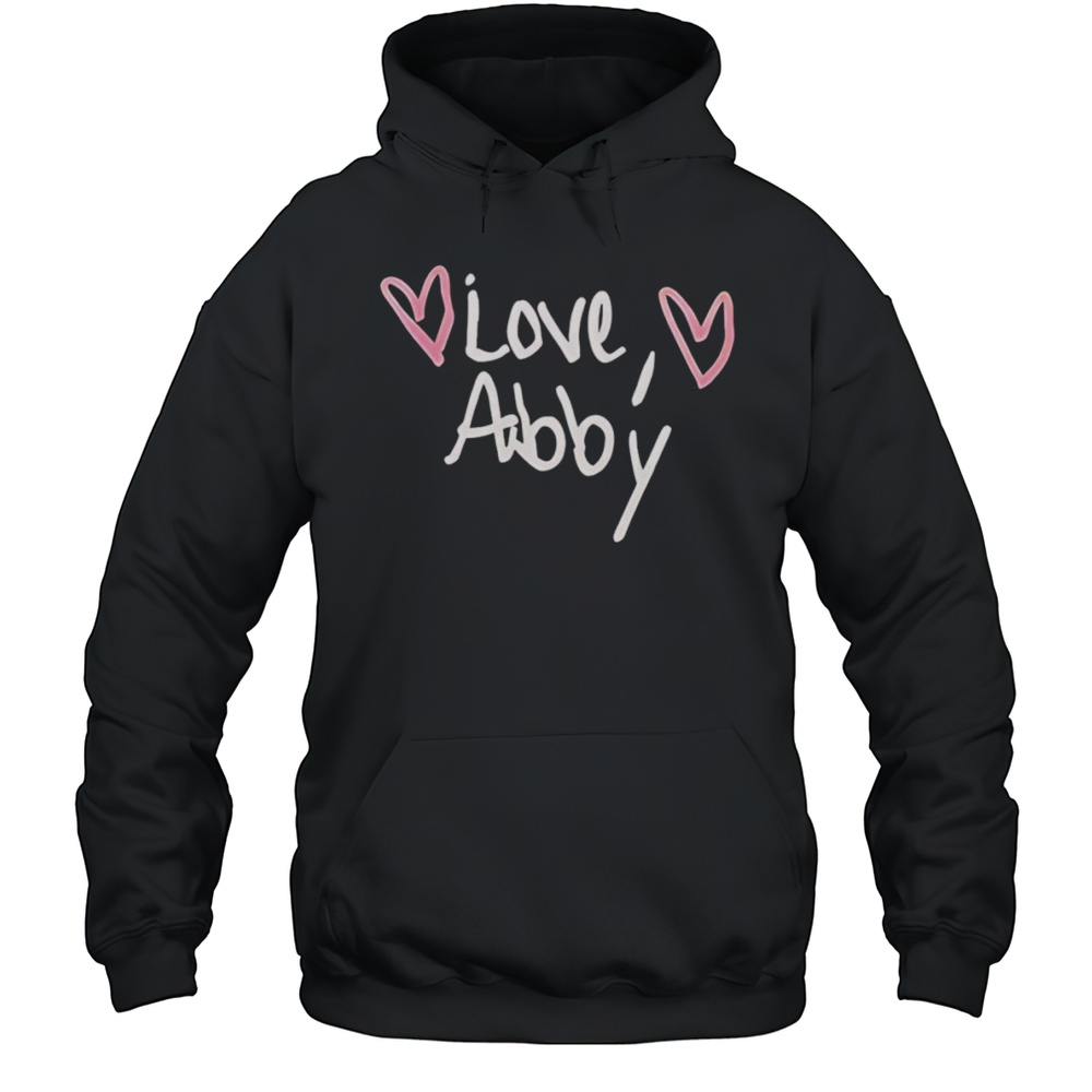 Love Abby Uconn Huskies Shirt Unisex Hoodie
