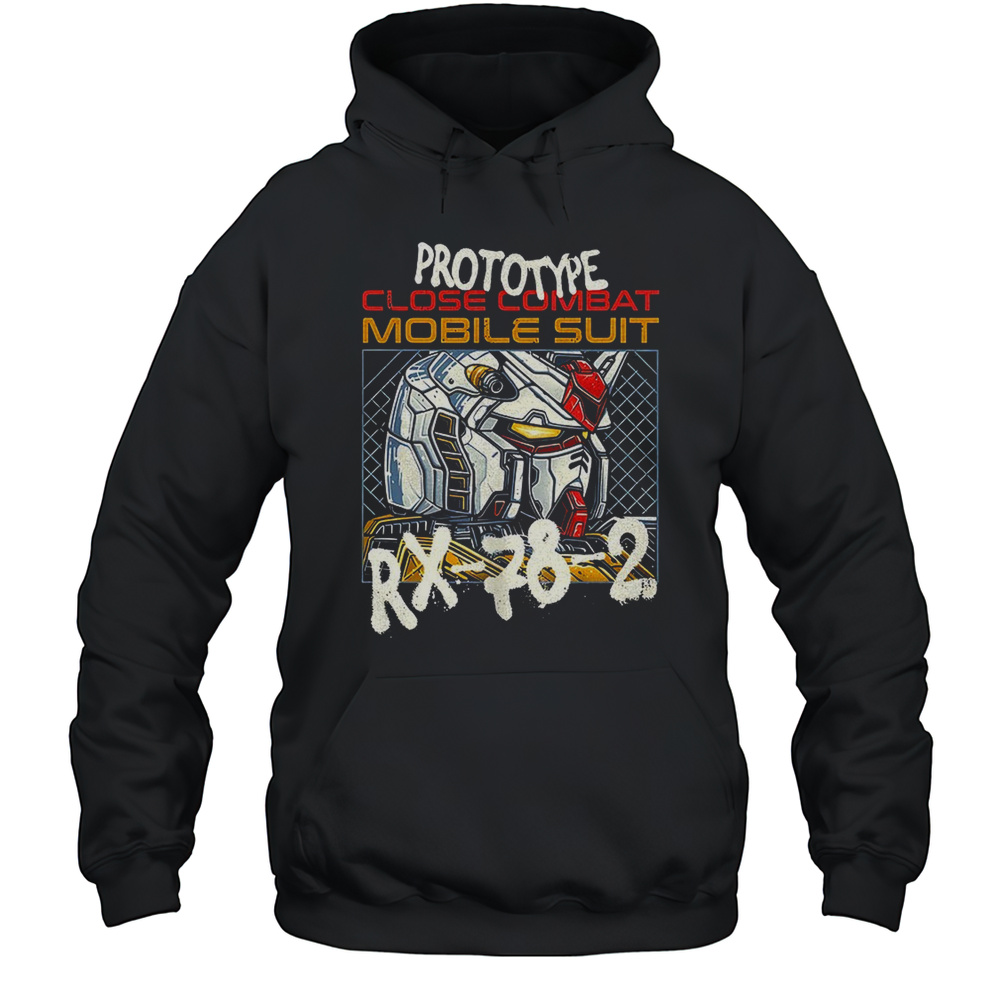 Mobile Suit Gundam Prototype Close Combat Mobile Suit RX-78-2 Shirt Unisex Hoodie