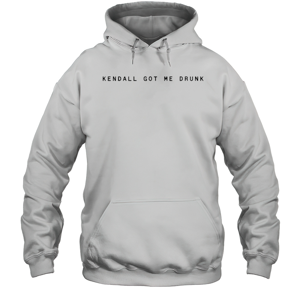 Official 818 Tequila Kendall Got Me Drunk Boxy T-Shirt Unisex Hoodie