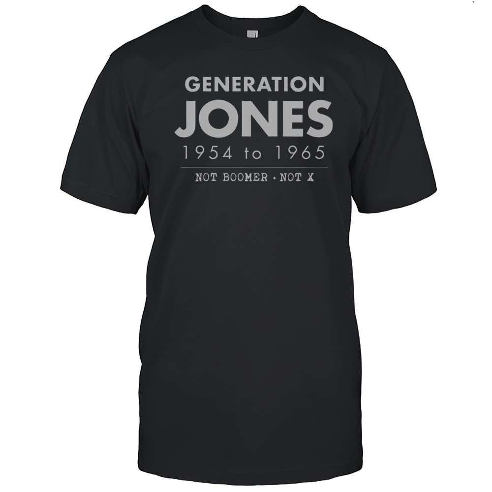 Official Gen Alpha Gen Z Gen X Millennial Baby Boomer American Groups T-Shirt