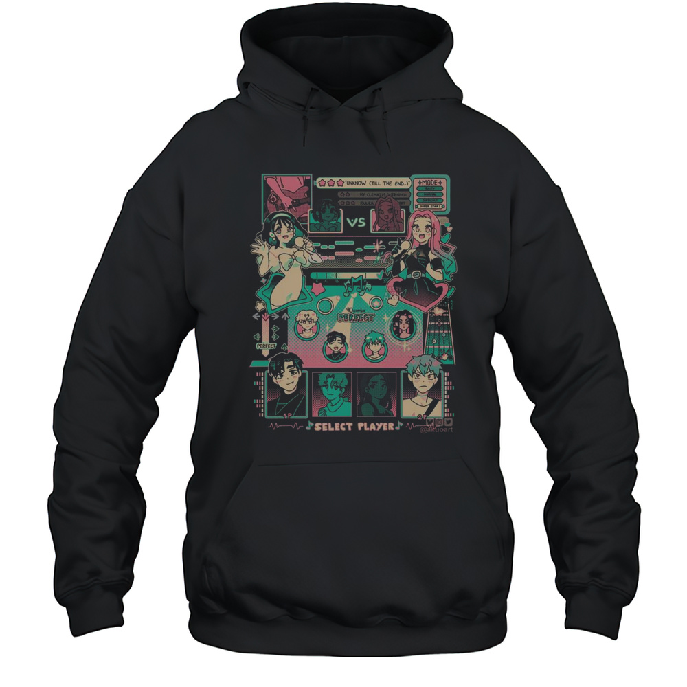 Pretty Alien Stage Select Player T-Shirt Unisex Hoodie