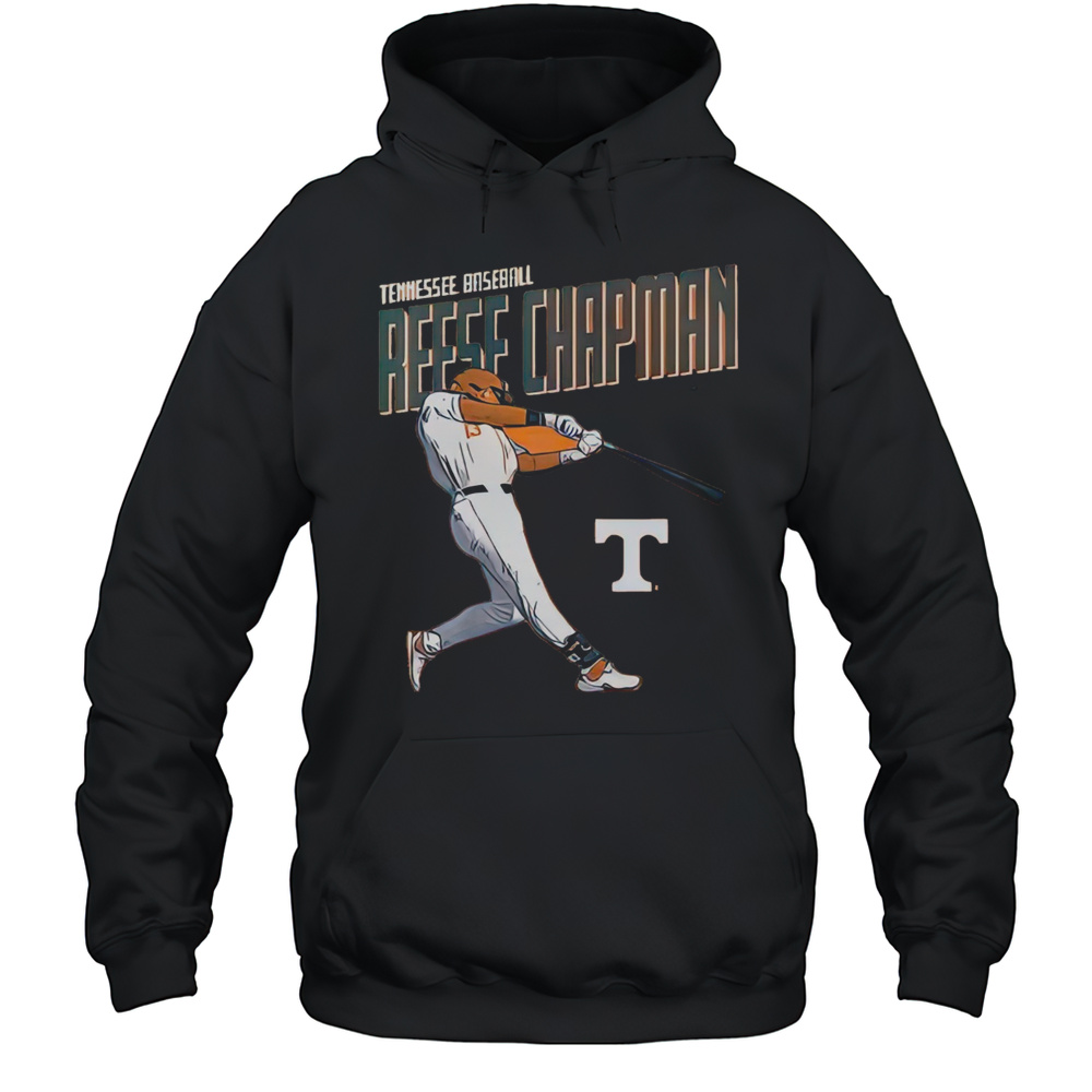 Reese Chapman Tennessee Vols Baseball Illustrated Graphic NCAA 2025 T-shirt Unisex Hoodie