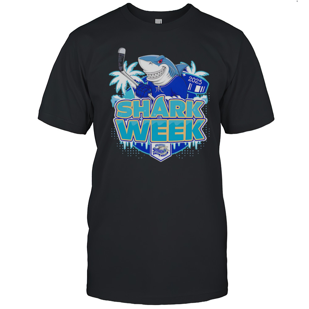Sharks Hockey Shark Week 2025 Shirt