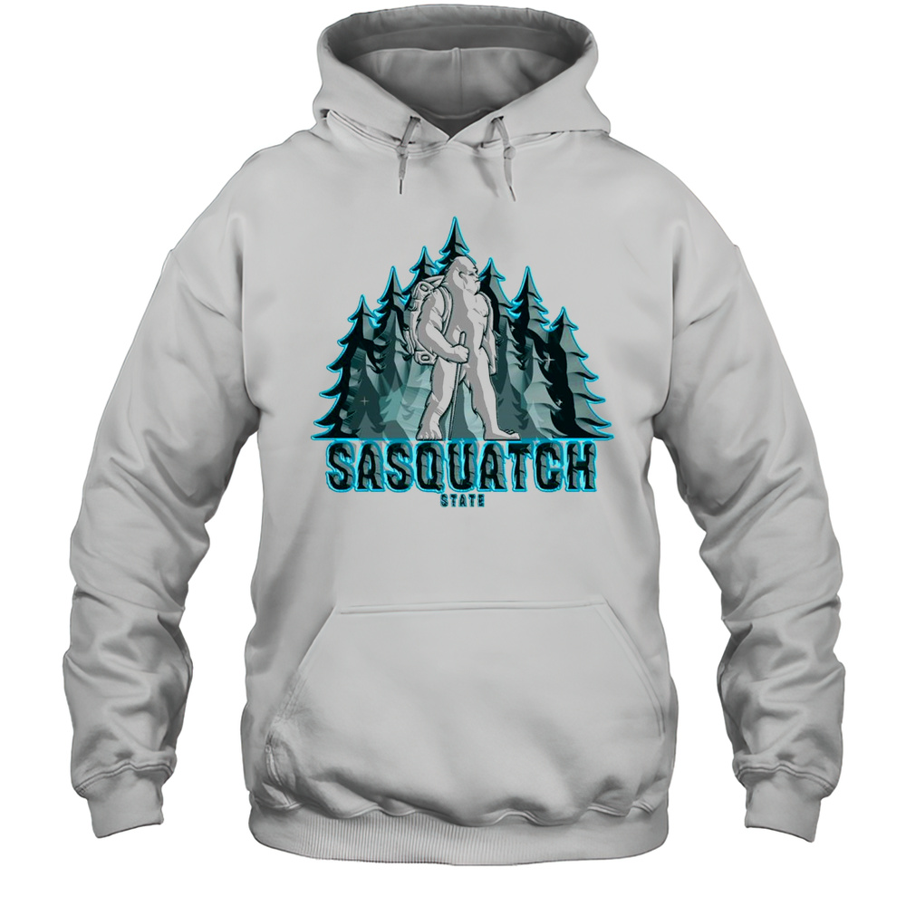 Sickos Committee Sasquatch State Logo 2025 Painting T-shirt Unisex Hoodie