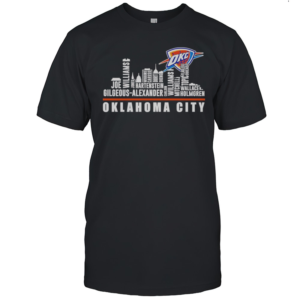 Skyline Oklahoma City Players Name Shirt