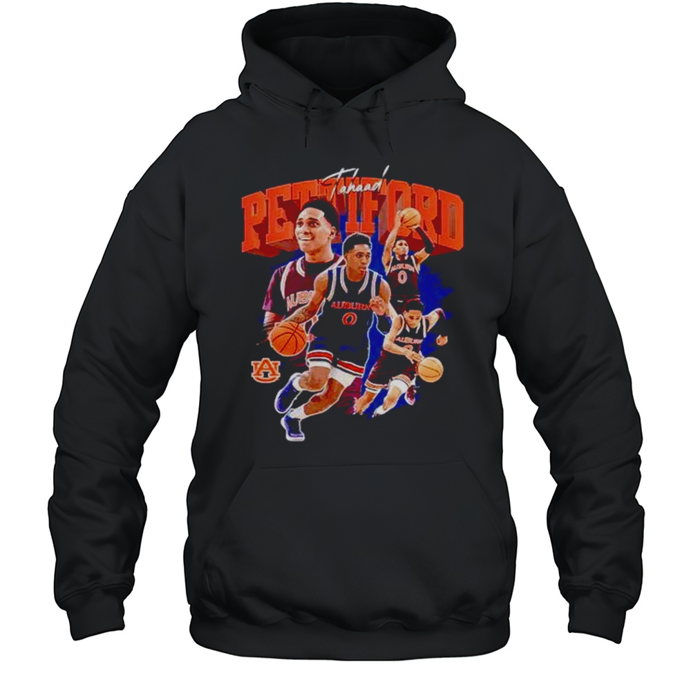 Tahaad Pettiford Auburn Tigers Mens Basketball Vintage Graphic Shirt Unisex Hoodie