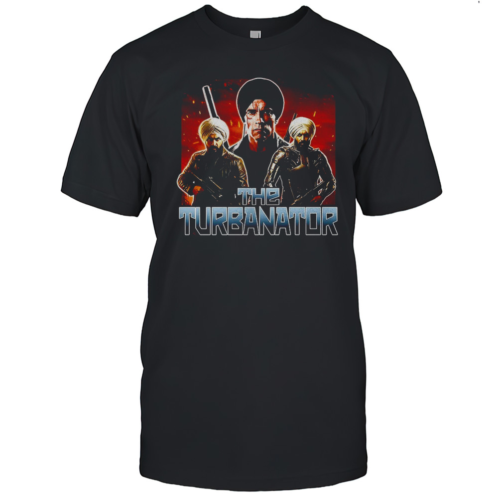 Terminator The Turbanator Action Movie Parody Shirt