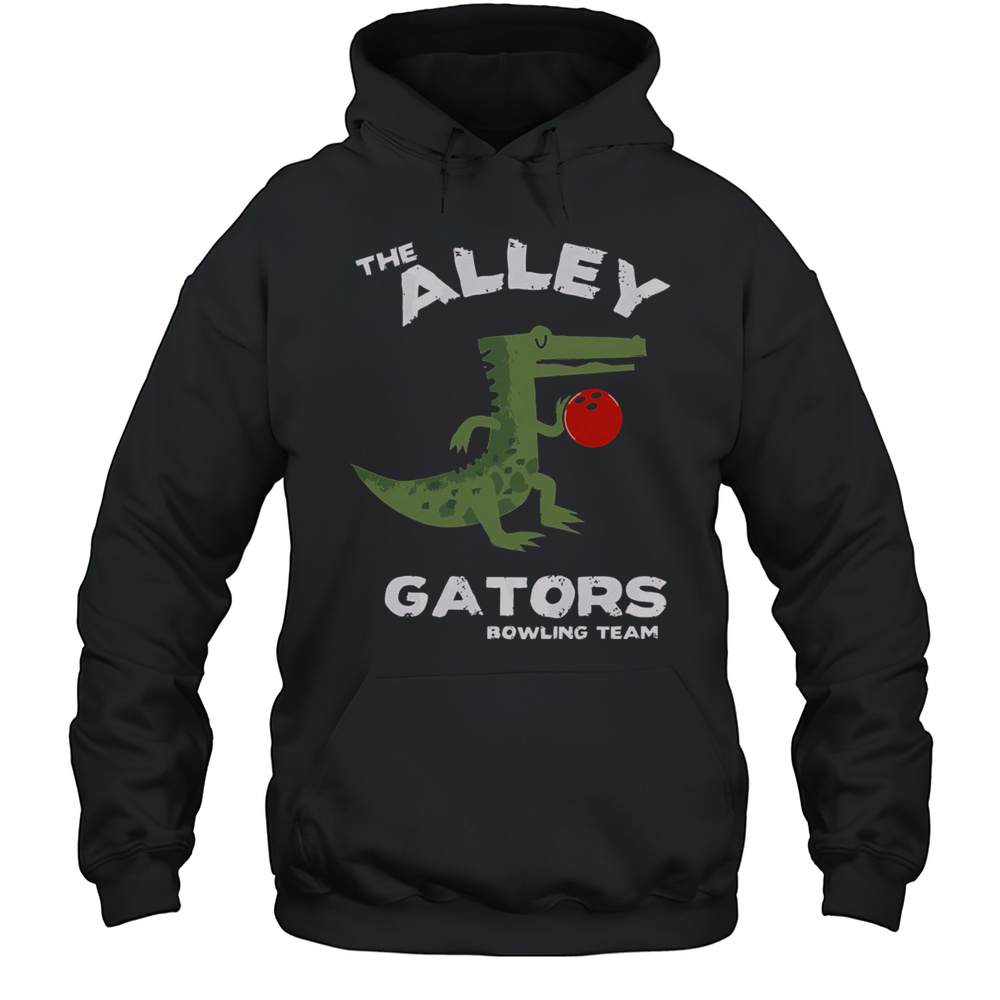 Top The Alley Gators Bowling Team T-Shirt Unisex Hoodie