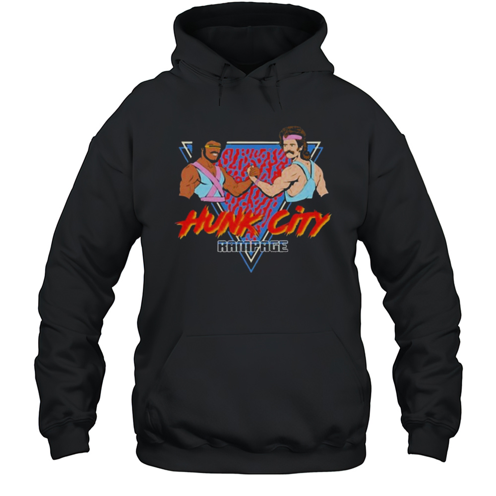 Torfi Frans Olafsson Hunk City Rampage Painting 2025 T-shirt Unisex Hoodie