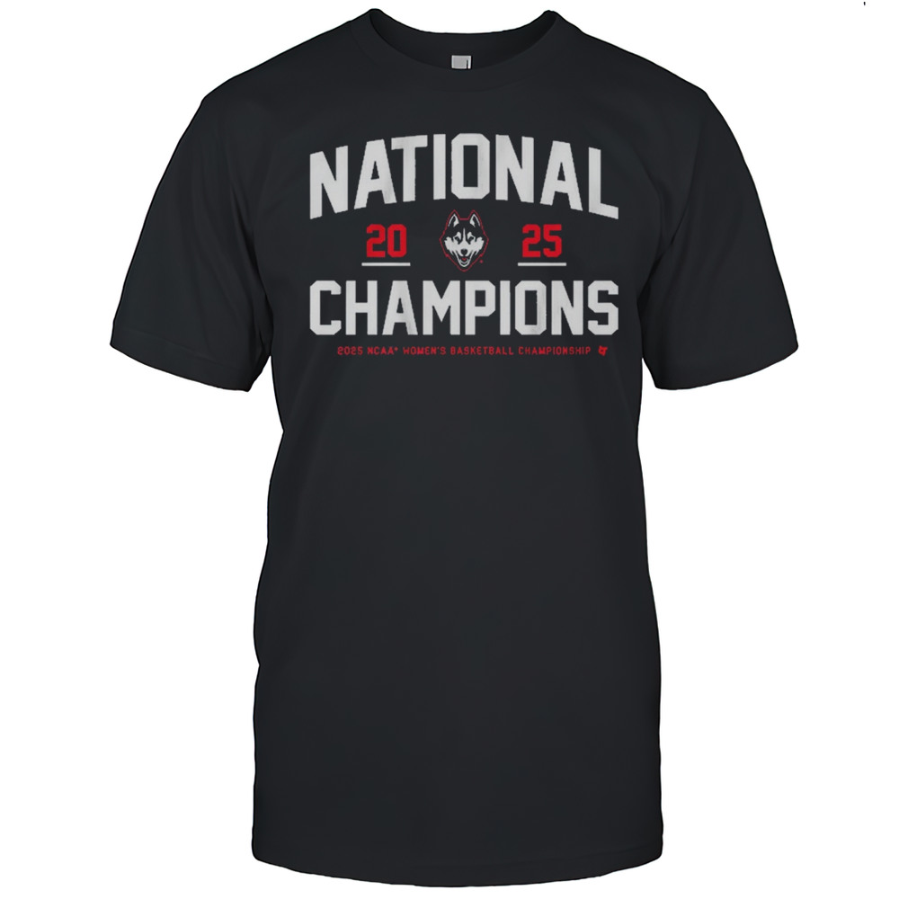 UConn Huskies Womens Basketball Championship 2025 NCAA National Champions Classic Win South Carolina Gamecocks T-shirt