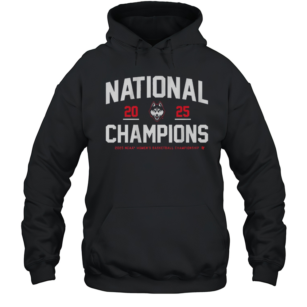 UConn Huskies Womens Basketball Championship 2025 NCAA National Champions Classic Win South Carolina Gamecocks T-shirt Unisex Hoodie