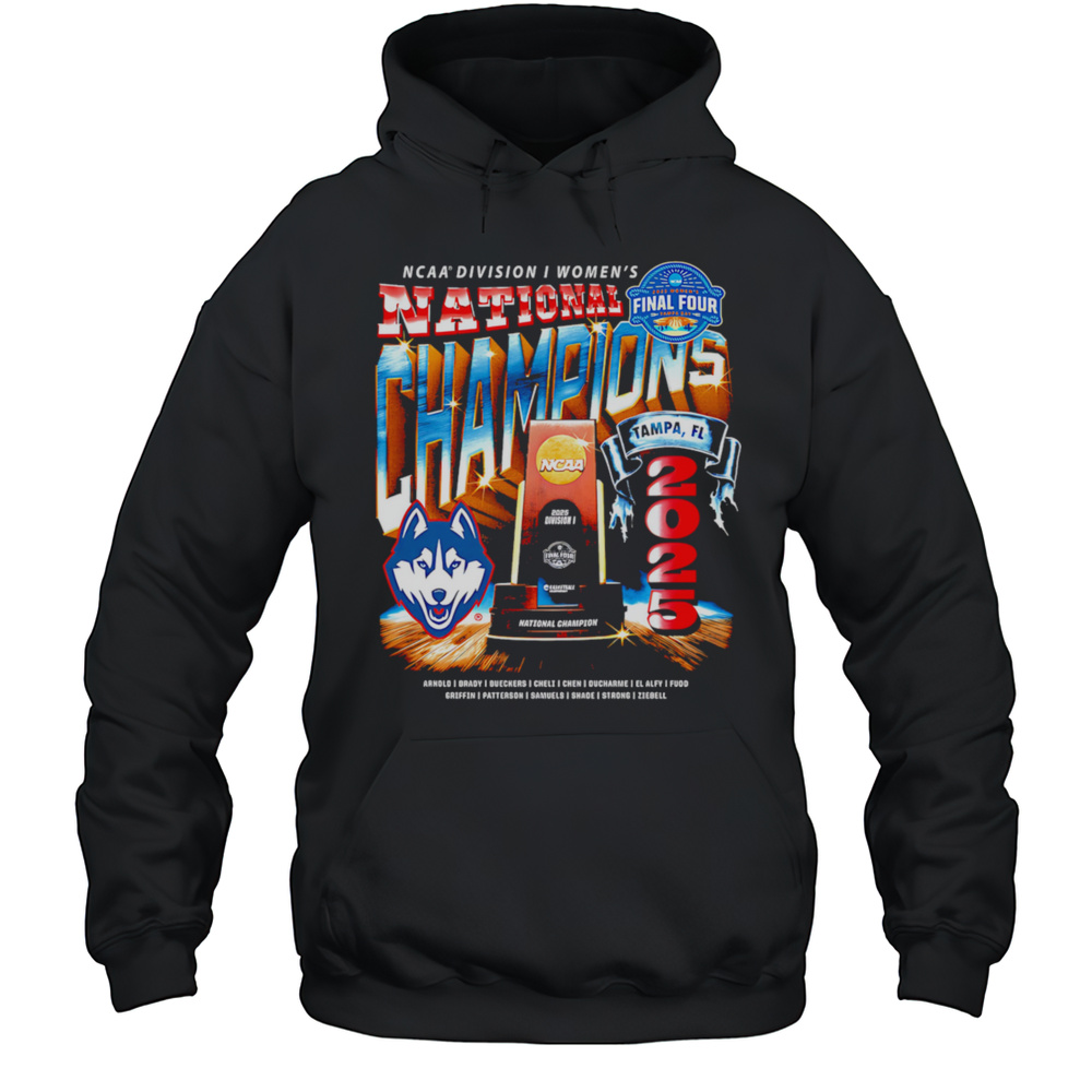 UConn Womens Basketball National Champions Street Shirt Unisex Hoodie