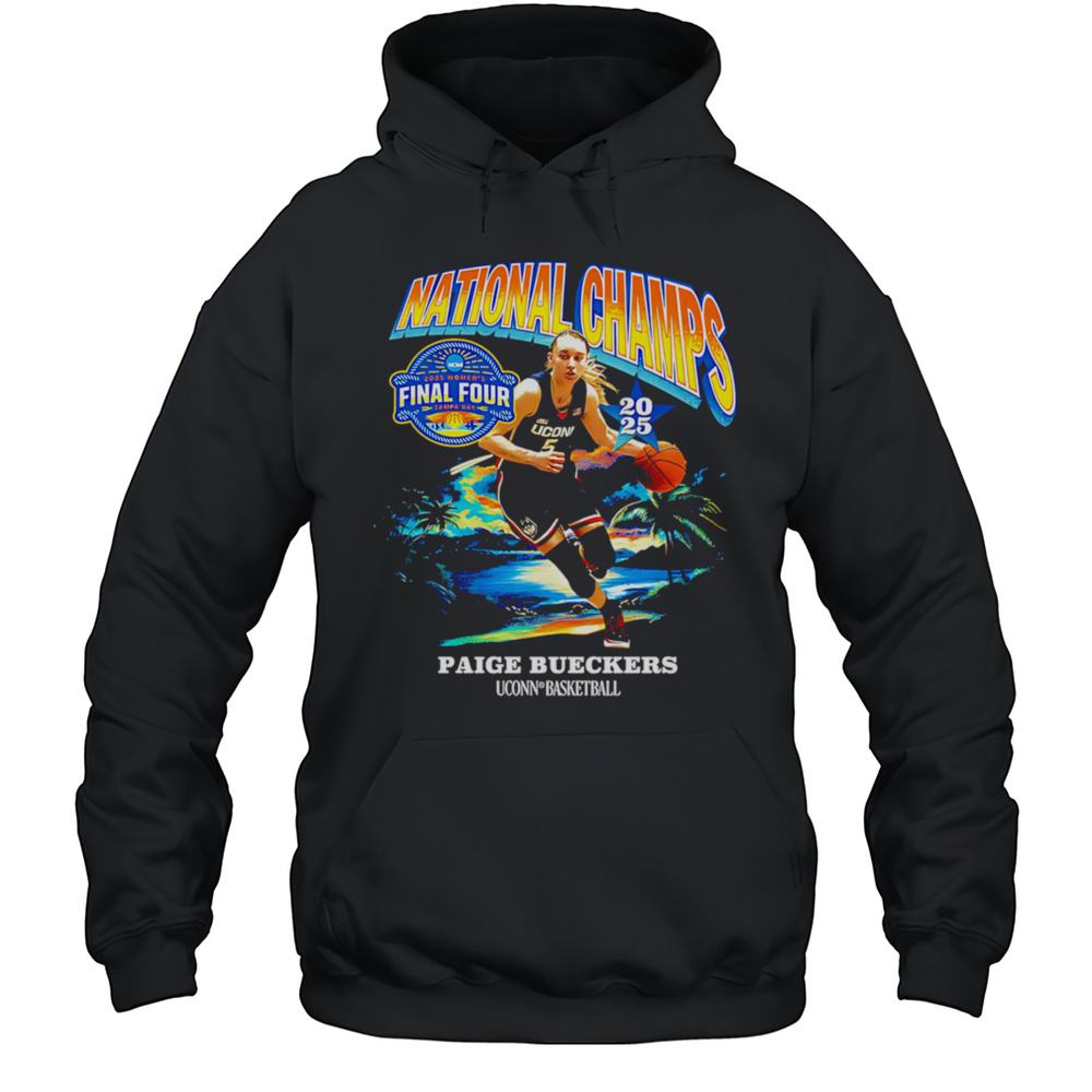 UConn Womens Basketball National Champions Sunset Shirt Unisex Hoodie