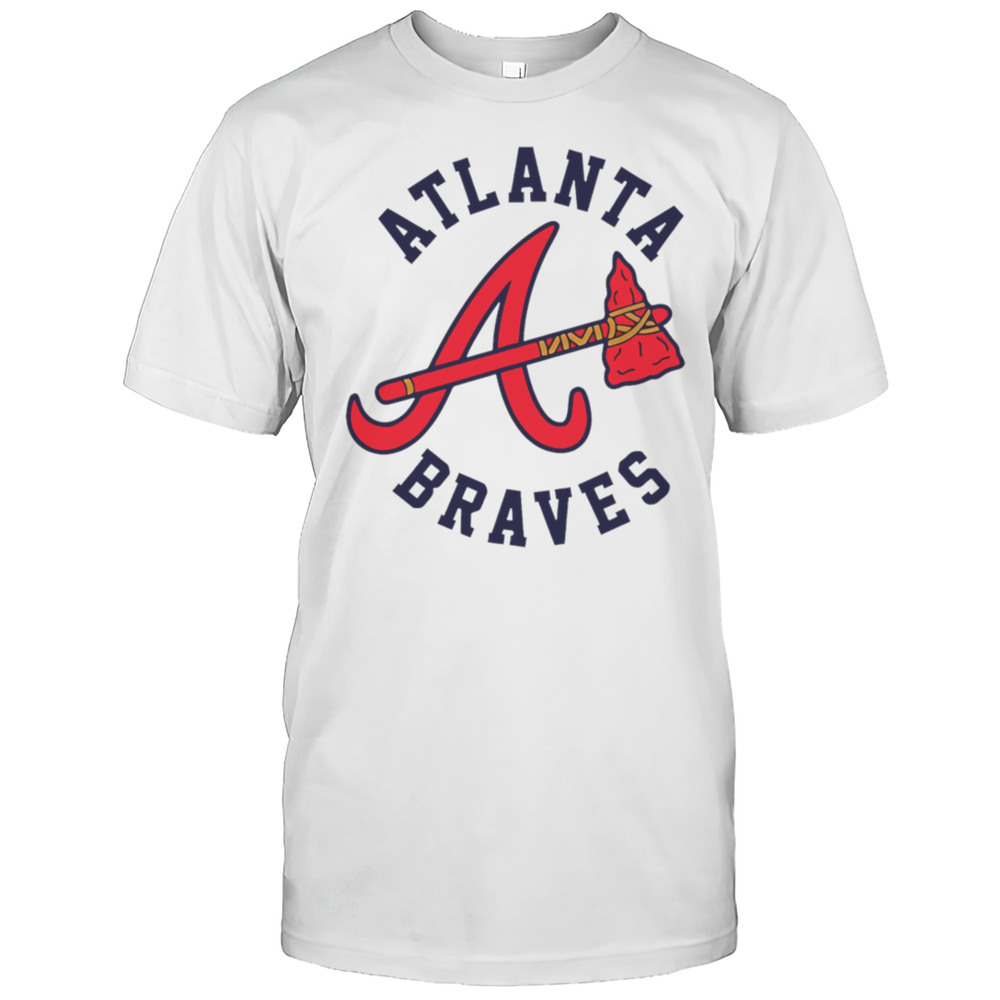 Atlanta Braves Circle Text Logo Shirt