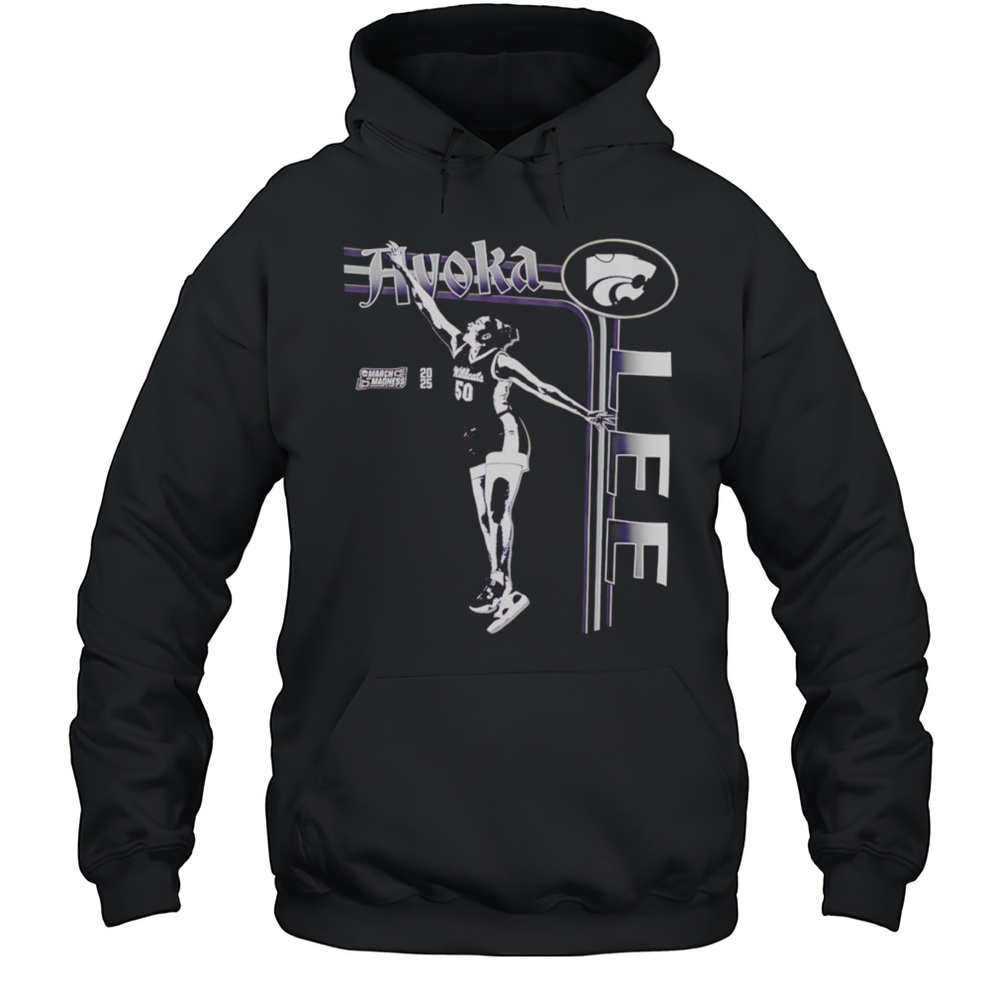 Ayoka Lee Kansas State Stamp Shirt Unisex Hoodie