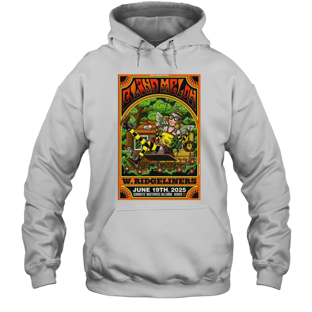 Blind Melon Cervantes Masterpiece Ballroom Denver CO June 19 2025 Tour T-shirt Unisex Hoodie