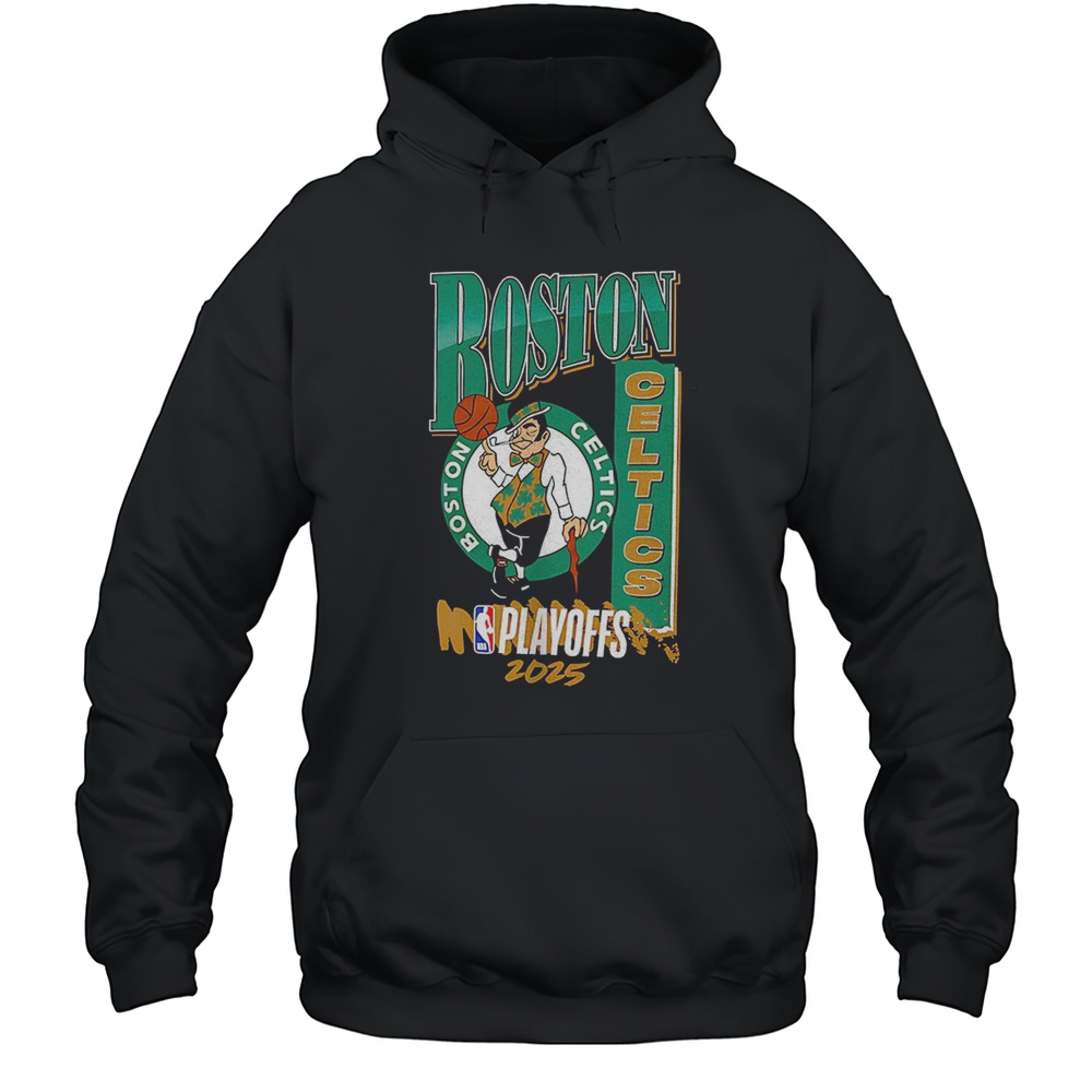 Boston Celtics 2025 NBA Playoffs Hype Shirt Unisex Hoodie