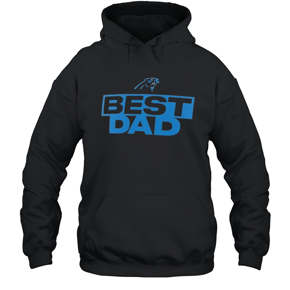 Carolina Panthers Best Dad T-Shirt Unisex Hoodie