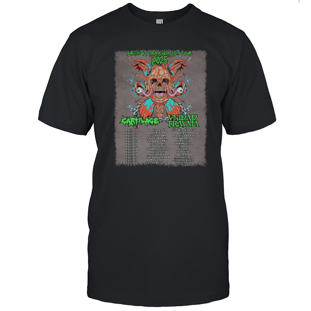 Cartilage And Unidad Trauma Are Making Tour 2025 Shirt