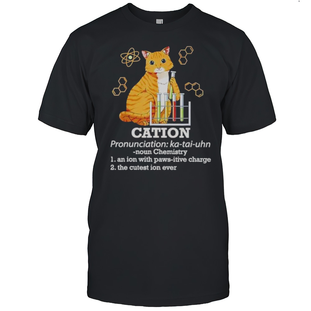 Cation Cat Chemistry Shirt