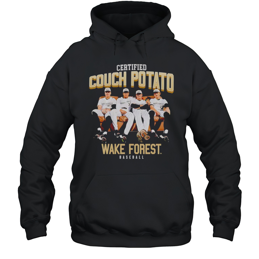 Certified Couch Wake Forest Baseball Potato Shirt Unisex Hoodie