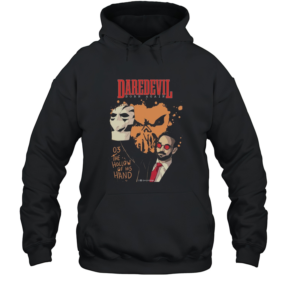 Daredevil Born Again Episode 3. The Hollow Of His Hand Art T-shirt Unisex Hoodie