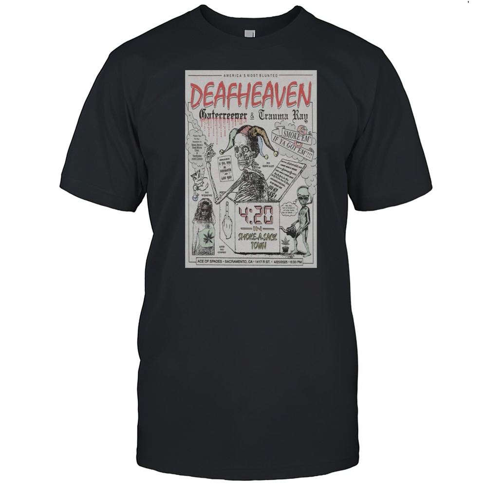 Deafheaven Ace Of Spades Apr 20 2025 Shirt