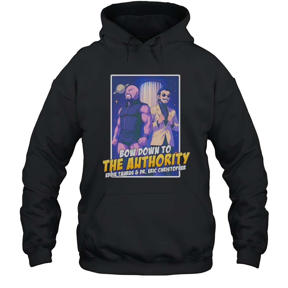 Dr. Eric Christopher Bow Down Comic Shirt Unisex Hoodie