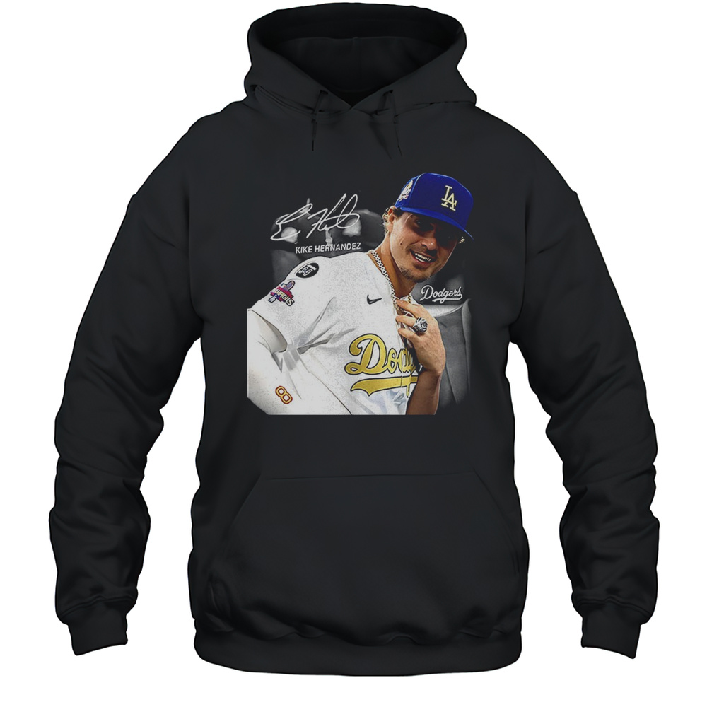 Enrique Hernandez Los Angeles Dodgers Home Run MLB Baseball Player Shirt Unisex Hoodie