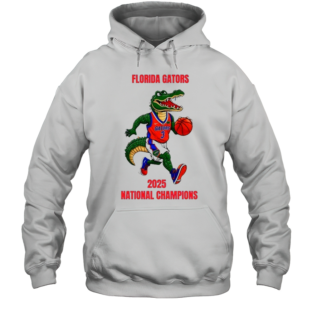 Florida Gators National Championship 2025 Mascot Run Shirt Unisex Hoodie