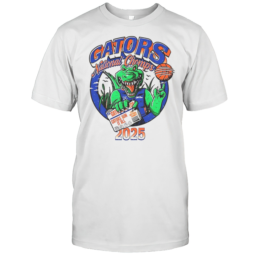 Florida Gators National Champs Win It All 2025 Shirt