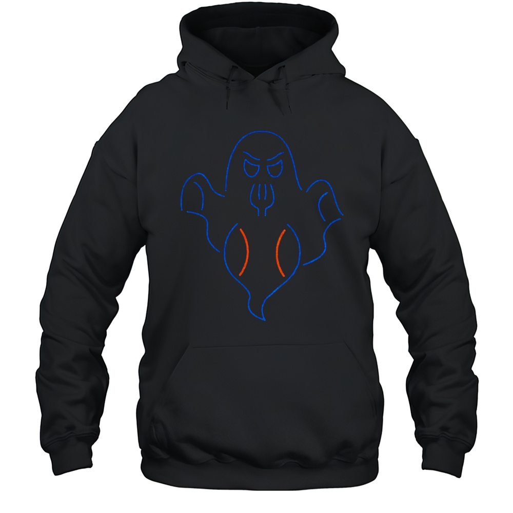 Ghost Forkball Neon Sign Shirt Unisex Hoodie