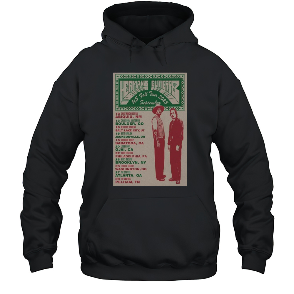 Hermanos Gutirrez US Fall Tour September 2025 Ghost Ranch Festival Abiquiu NM T-shirt Unisex Hoodie