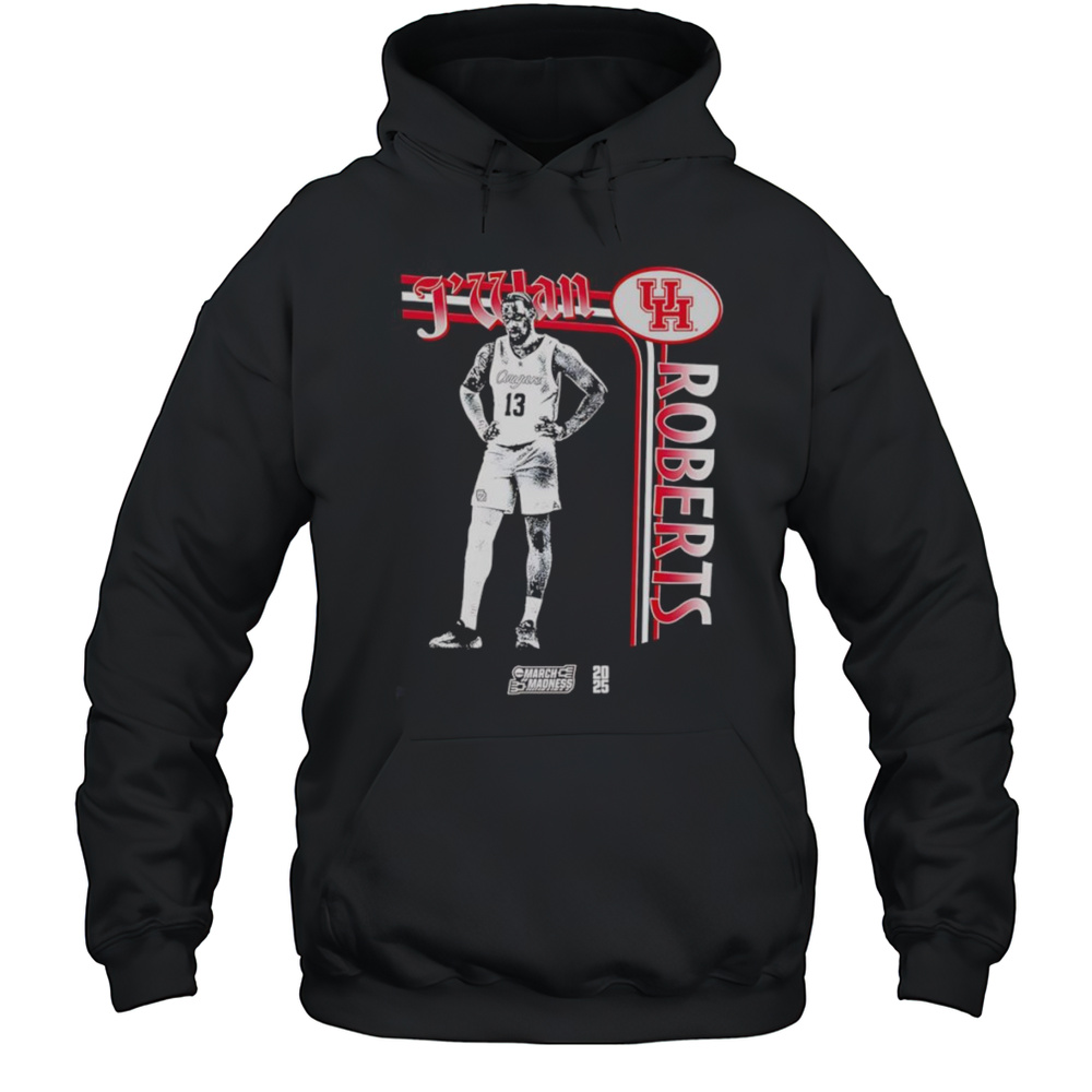 JWan Roberts Houston Basketball Stamp Shirt Unisex Hoodie