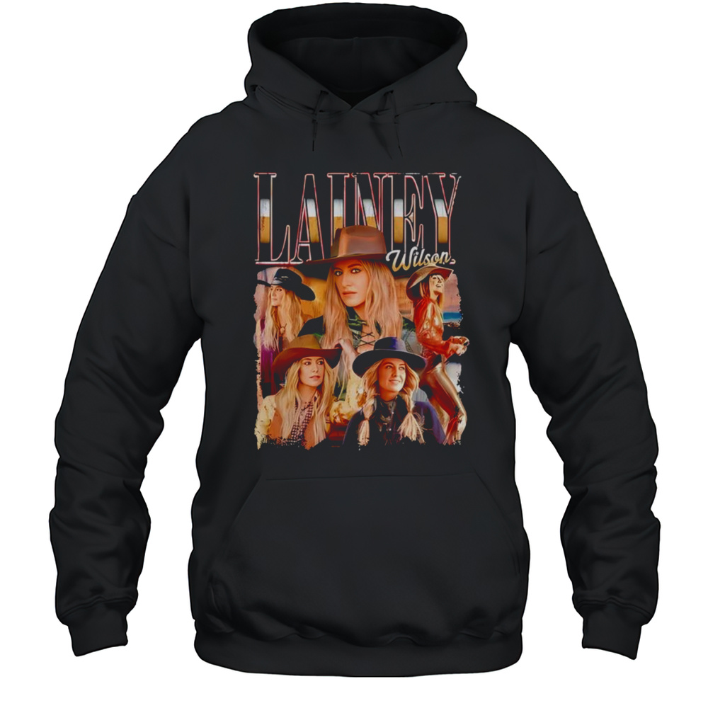 Lainey Wilson Photo Collage Shirt Unisex Hoodie