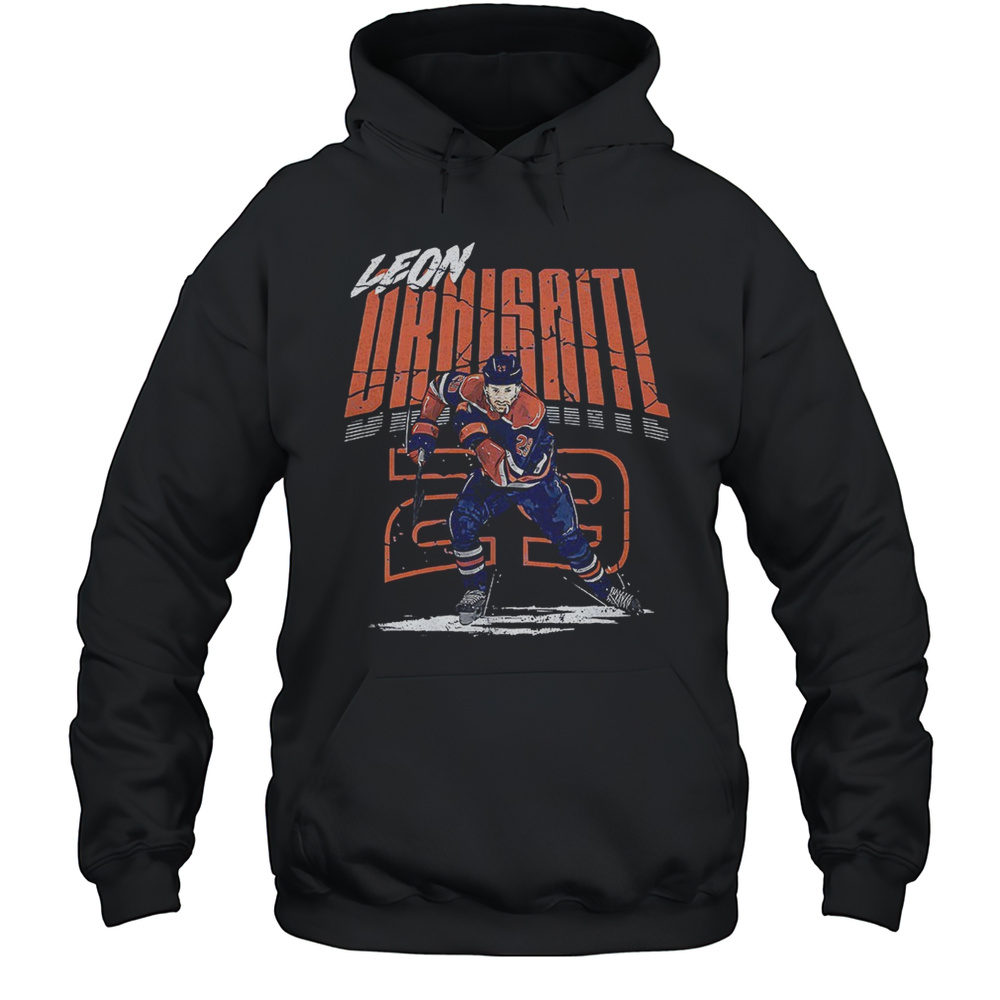 Leon Draisaitl Edmonton Oilers NHL Hockey Player Name Shirt Unisex Hoodie