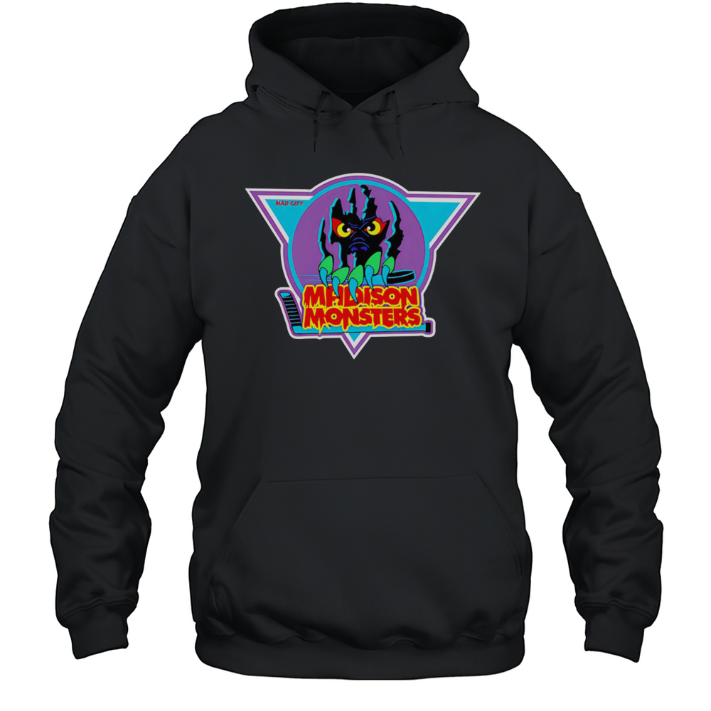 Madison Monsters Hockey Logo Shirt Unisex Hoodie