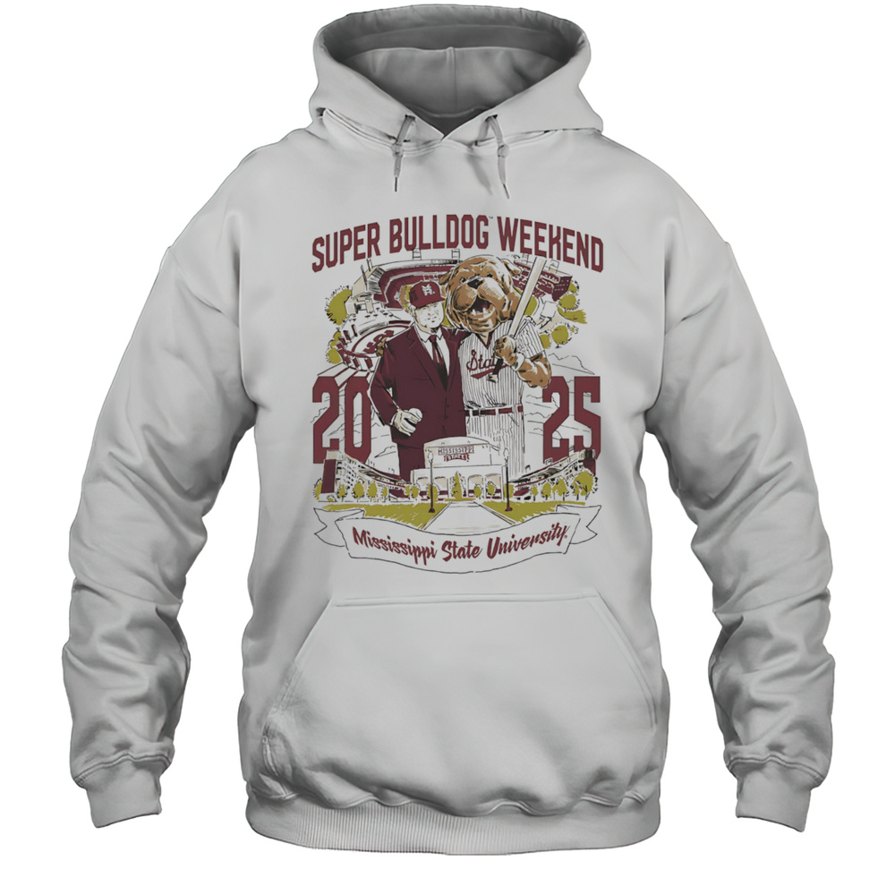 MSU Super Bulldog Weekend 2025 Shirt Unisex Hoodie