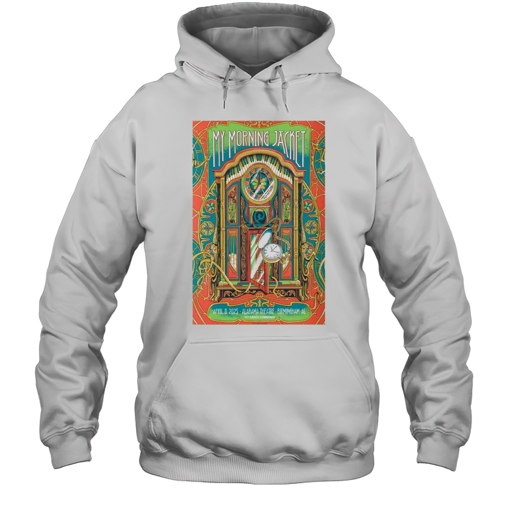 My Morning Jacket April 08 2025 Alabama Theatre Birmingham AL T-shirt Unisex Hoodie