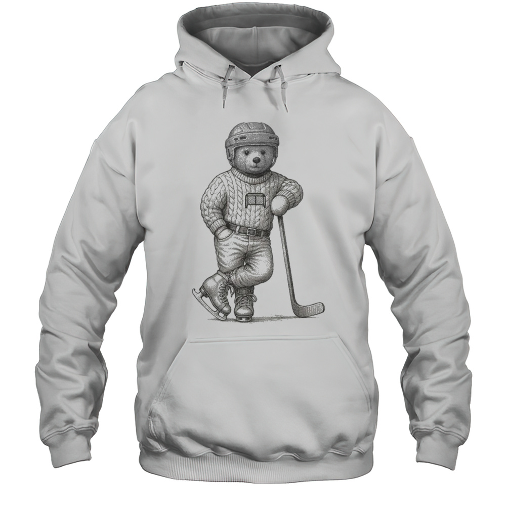 Netters Bear Hockey T-shirt Unisex Hoodie