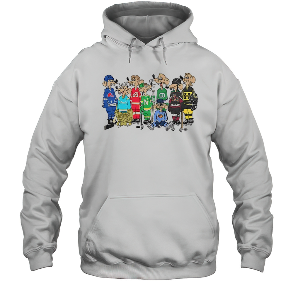 NHL Hockey Team Rink Rats Graphic Shirt Unisex Hoodie